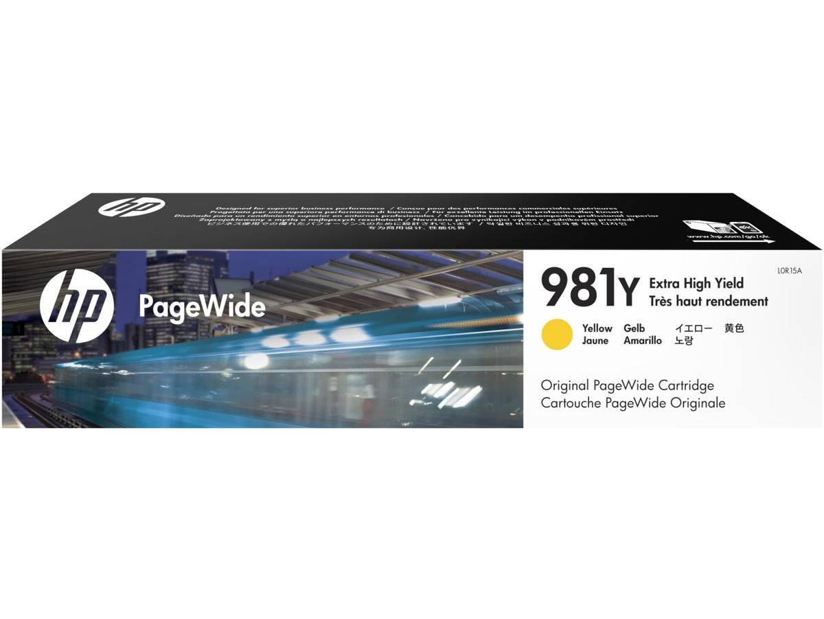 Картридж HP 981Y струйный желтый экстраувеличенной емкости (16000 стр)