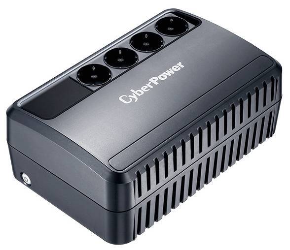 ИБП CyberPower BU1000E Line-interactive 1000VA/600W (Euro x4, 290x110.5x190(мм), 6,9кг)