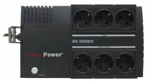 ИБП CyberPower BS850E Line-interactive 850VA/480W (Euro x8, 288x118x166(мм), 4,7кг)