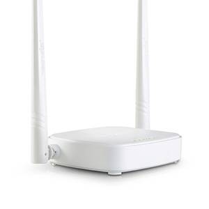 Tenda N301 Wi-Fi роутер N300, до 300 Мбит/с на 2,4 ГГц, LAN 3x100 Мбит/с, WAN 1x100 Мбит/с, 2х5dBi антенны, белый корпус