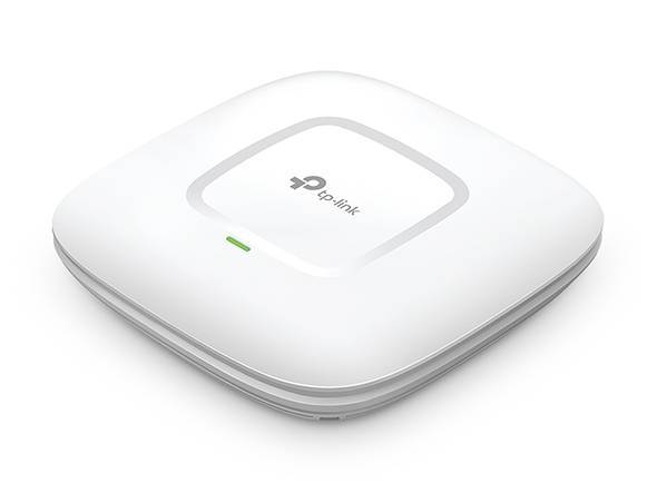 TP-Link EAP115 Потолочная точка доступа Wi-Fi N300, до 300 Мбит/с на 2,4 ГГц, 1 порт RJ45 10/100 Мбит/с, питание PoE