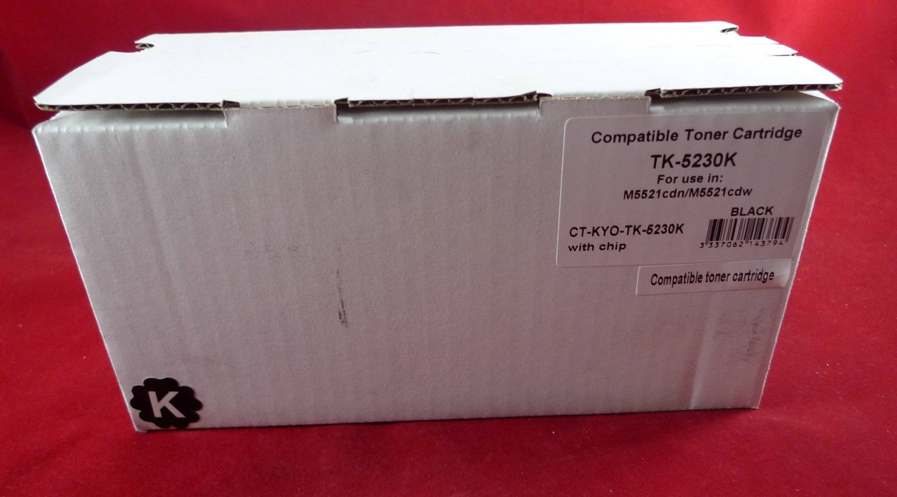 Тонер-картридж для Kyocera Ecosys P5021cdn/P5021cdw/M5521cdn/M5521cdw TK-5230K black 2.6K  ELP Imaging®