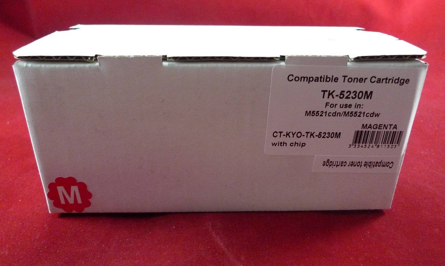 Тонер-картридж для Kyocera Ecosys P5021cdn/P5021cdw/M5521cdn/M5521cdw TK-5230M magenta 2.2K ELP Imaging®