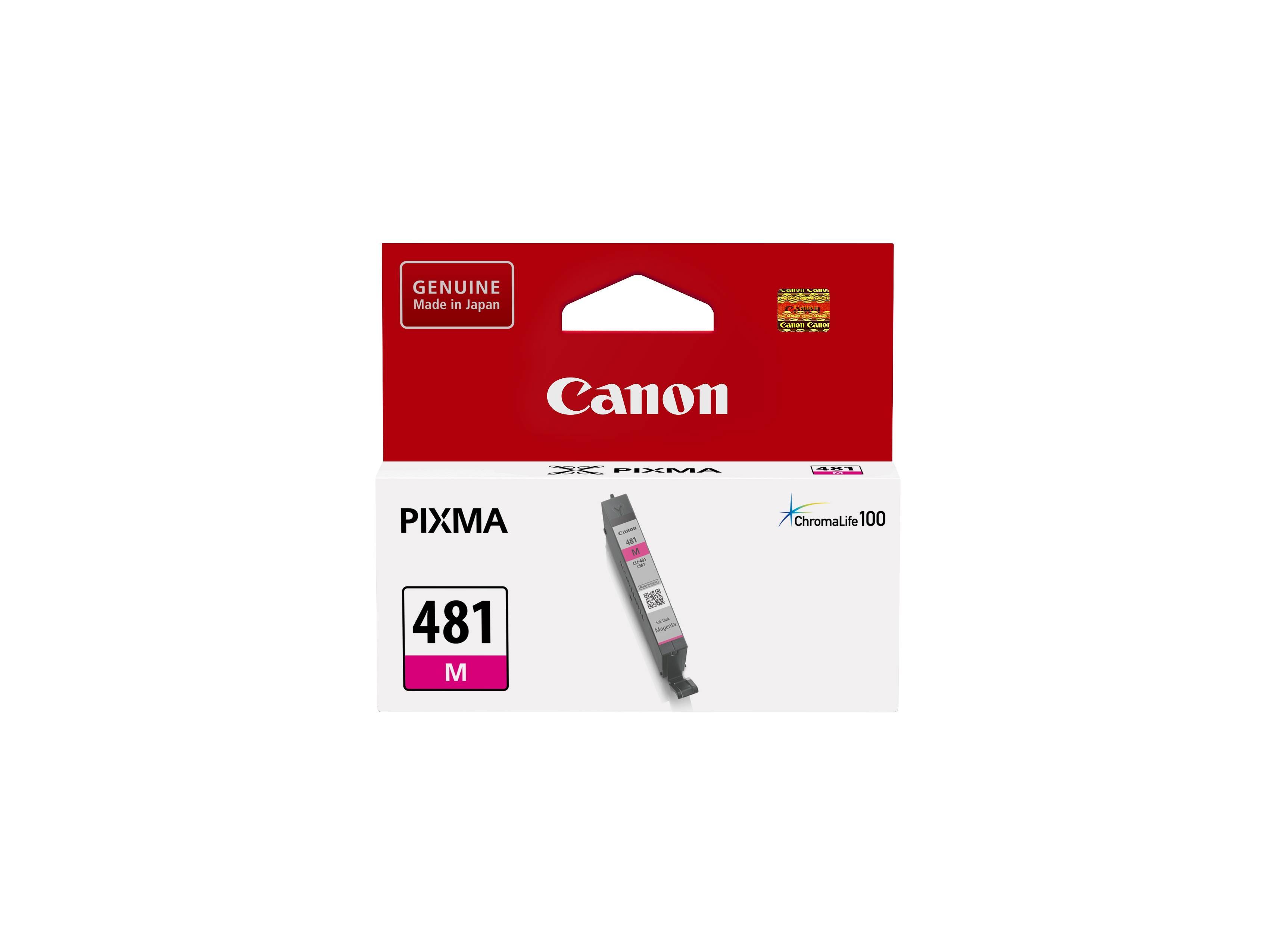 Картридж CANON CLI-481 M пурпурный, 223 стр