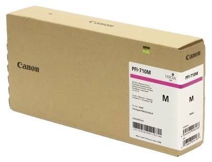 Картридж CANON PFI-710 M пурпурный,  700 мл