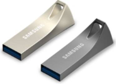 Флеш накопитель 64GB SAMSUNG BAR Plus, USB 3.1 200 МВ/s, серый