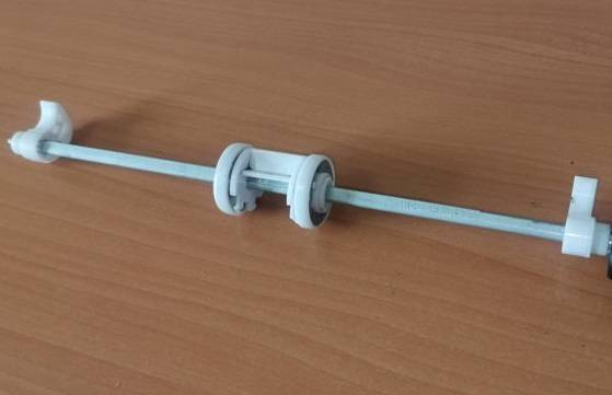 Вал захвата из кассеты (без ролика) HP LJ P1566/1606/M1536 (RC2-1439-002/RC2-1439-010) OEM