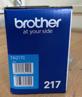 Картридж Brother TN217C (2 300 стр.) голубой для HLL3230CDWR1/DCPL3550CDWR1/MFCL3770CDWR1