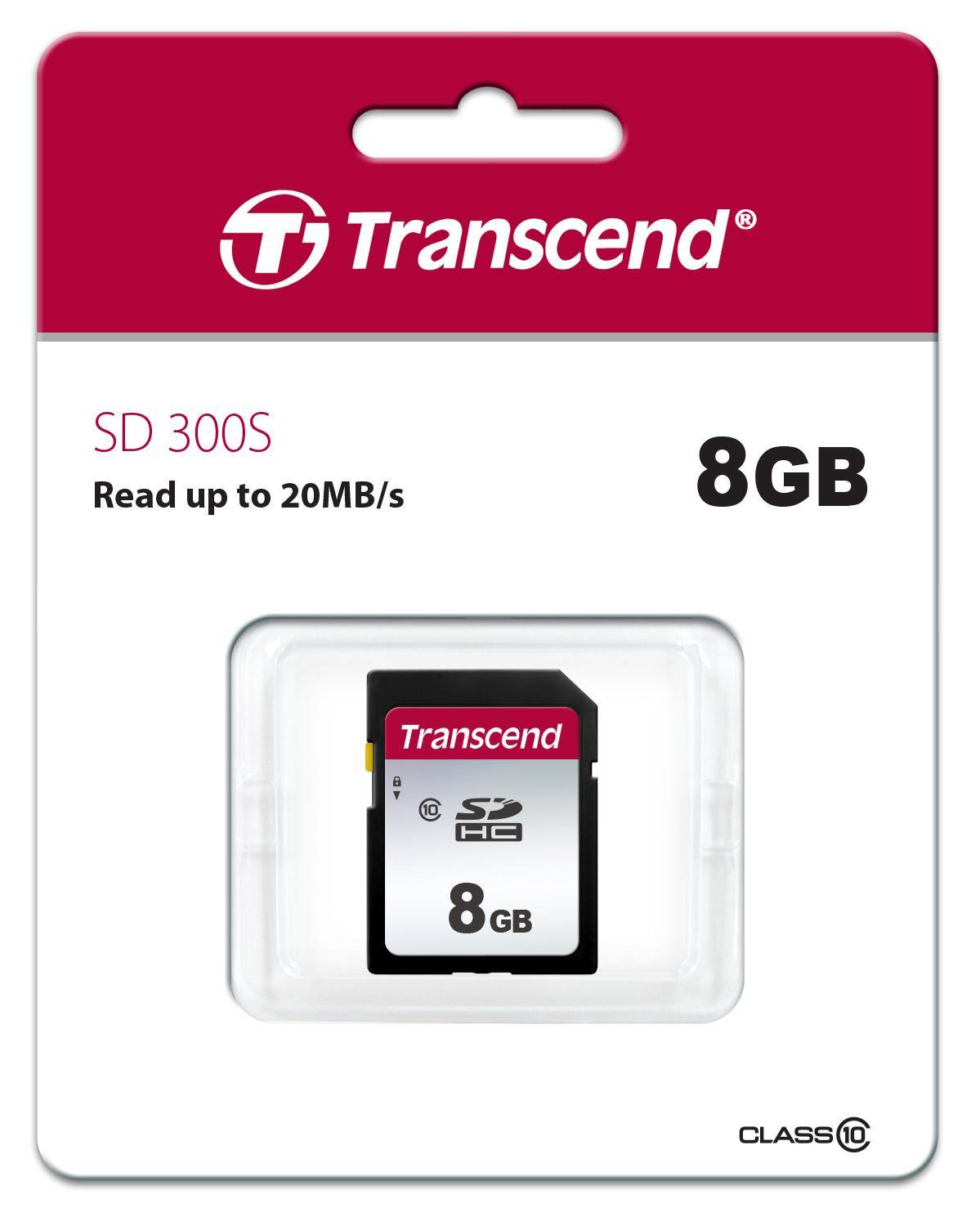 Флеш карта SD 8GB Transcend SDHC Class 10