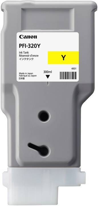 Картридж CANON PFI-320 Y желтый,  300 мл