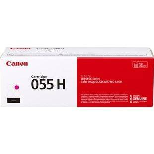 Картридж CANON 055H M пурпурный, увеличенной емкости   5900 стр