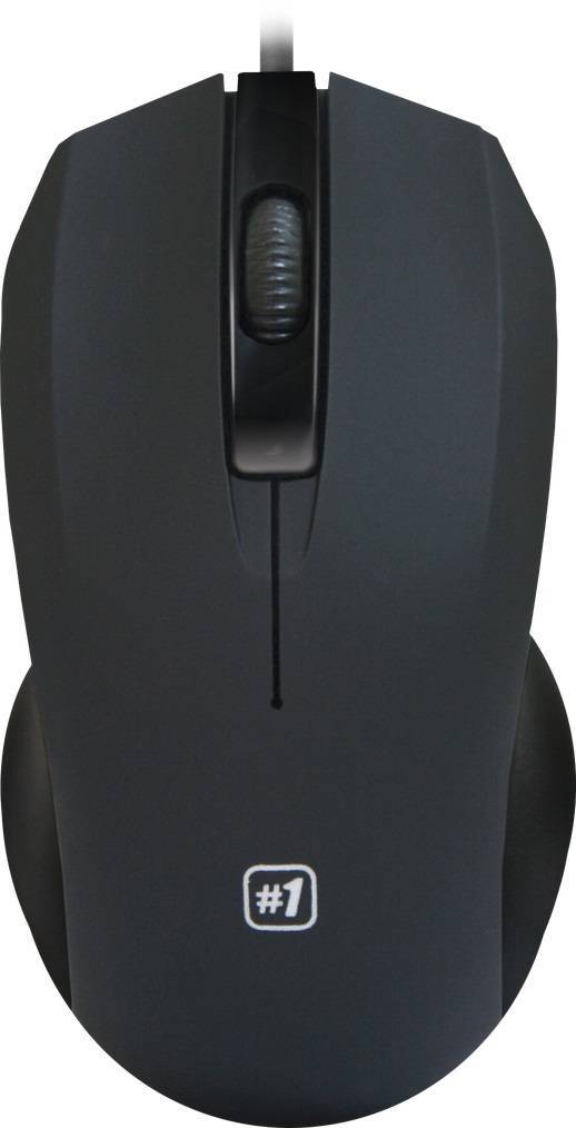 Defender Мышь проводная оптическая MM-310 черный,3 кнопки,1000 dpi.