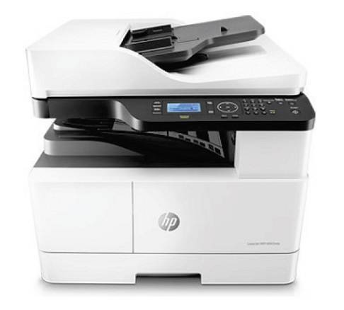 МФУ лазерное HP LaserJet M443nda A3/чб/25стр/дуплекс/АПД/Ethernet 10/100 Base TX