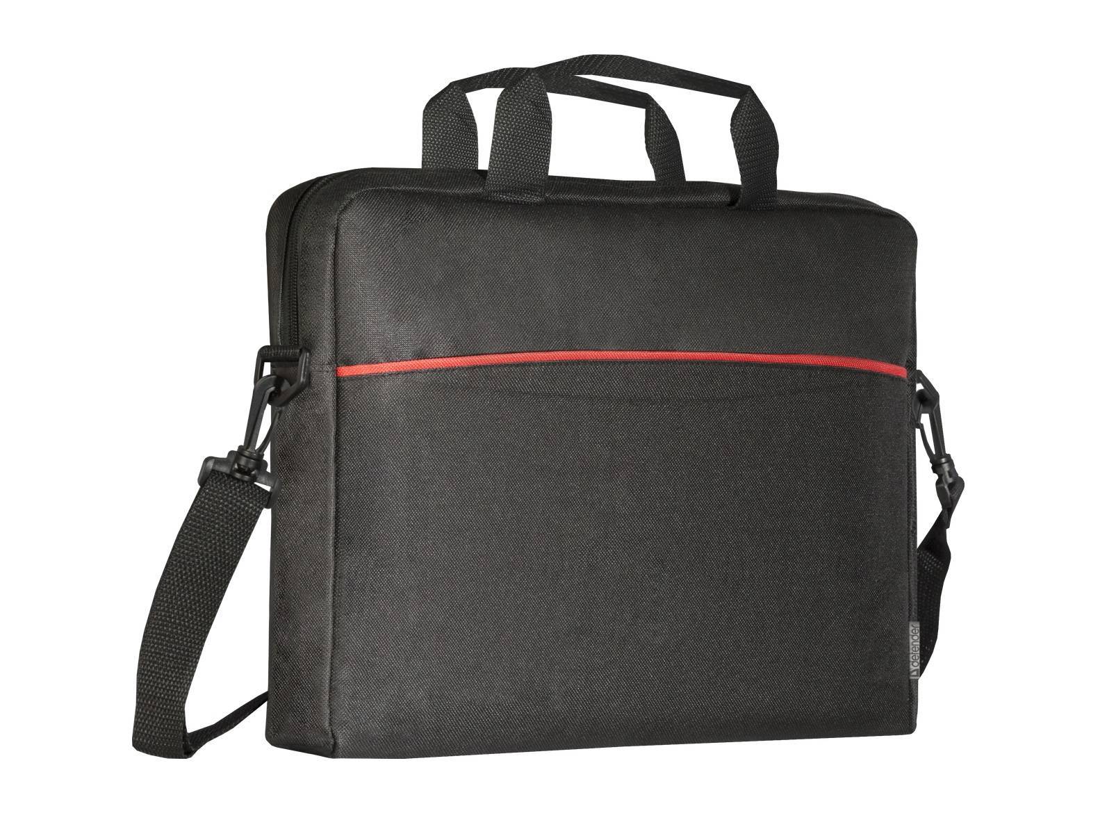 Defender Сумка для ноутбука Lite 15.6" черный, усиленные стенки, регулируемый, съемный плечевой ремень.