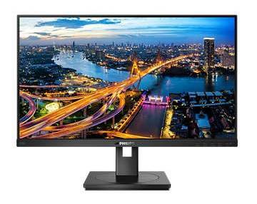 МОНИТОР 27" PHILIPS 275B1/00 Black с поворотом экрана (IPS, 2560x1440, 75Hz, 4 ms, 178°/178°, 300 cd/m, 50M:1,DVI,HDMI)