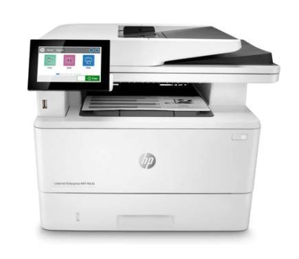 МФУ лазерное HP LaserJet Enterprise M430f MFP А4/чб/40 стр/дуплекс/однопр. АПД/Ethernet/факс/10.9 см экран