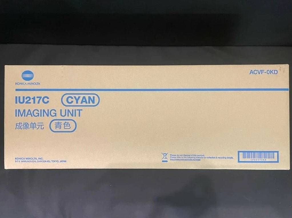 Блок проявки Konica-Minolta bizhub C257i голубой IU-217C ACVF0KD
