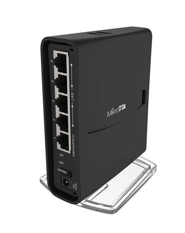 MikroTik RBD52G-5HacD2HnD-TC Беспроводной маршрутизатор hAP ac2, 2,4/5ГГц, до 1167 Мбит/с, 5х1Гбит/с, Passive PoE, USB