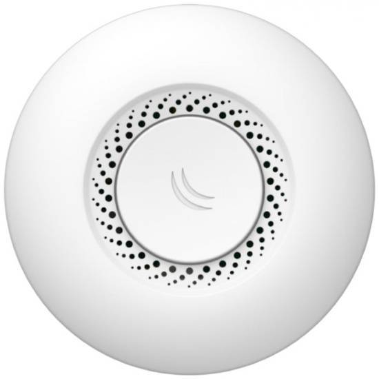 MikroTik RBcAP2nD Потолочная точка доступа cAP 2nD, 2.4 ГГц, 802.11b/g/n, MIMO 2x2, PoE, 2 вн.антенны