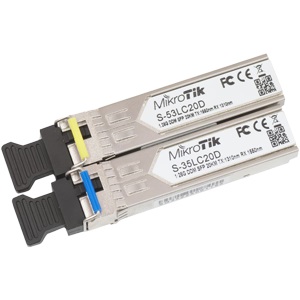 MikroTik S-3553LC20D Пара SFP модулей, S-35LC20D  + S-53LC20D