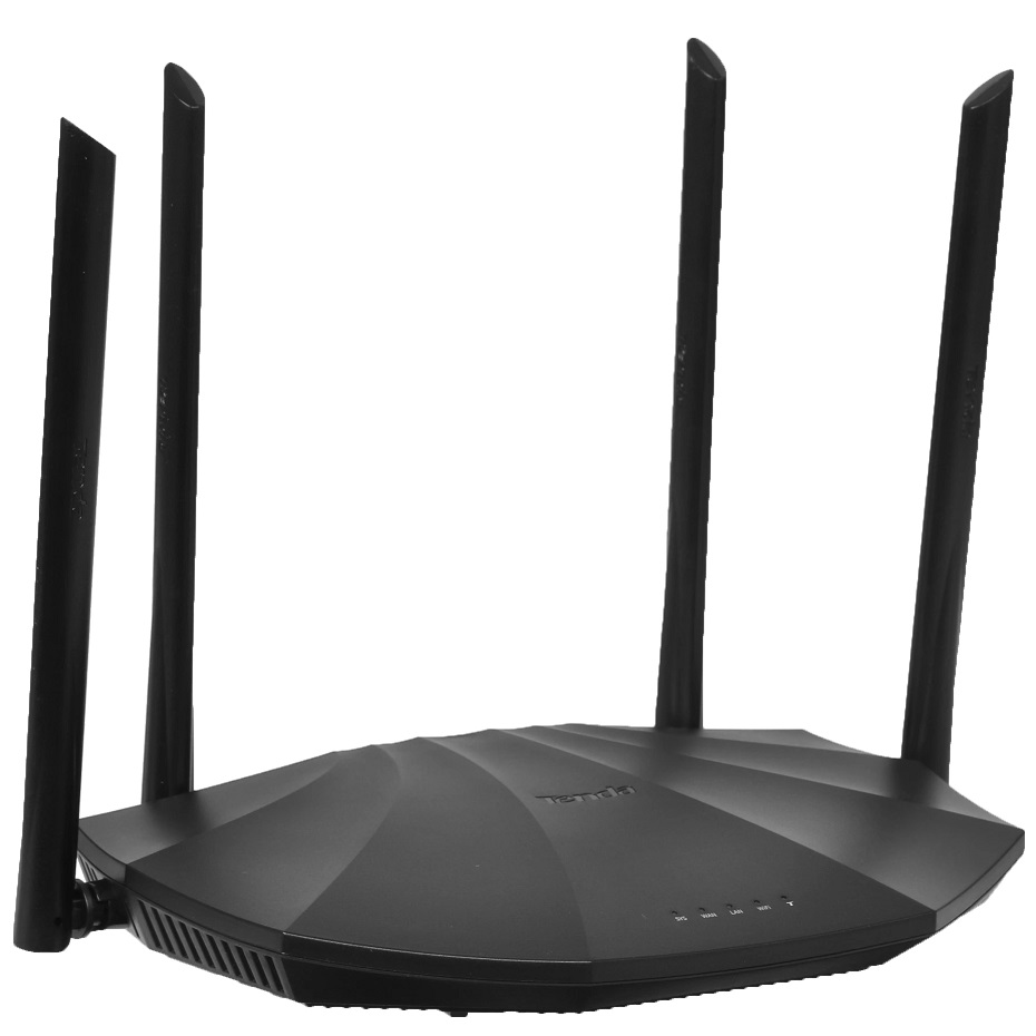 Tenda AC19 Двухдиапазонный гигабитный Wi-Fi роутер AC2100, 2,4/5 ГГц, до 2033 Мбит/с, LAN 4x1Гбит/с, WAN 1x1Гбит/с