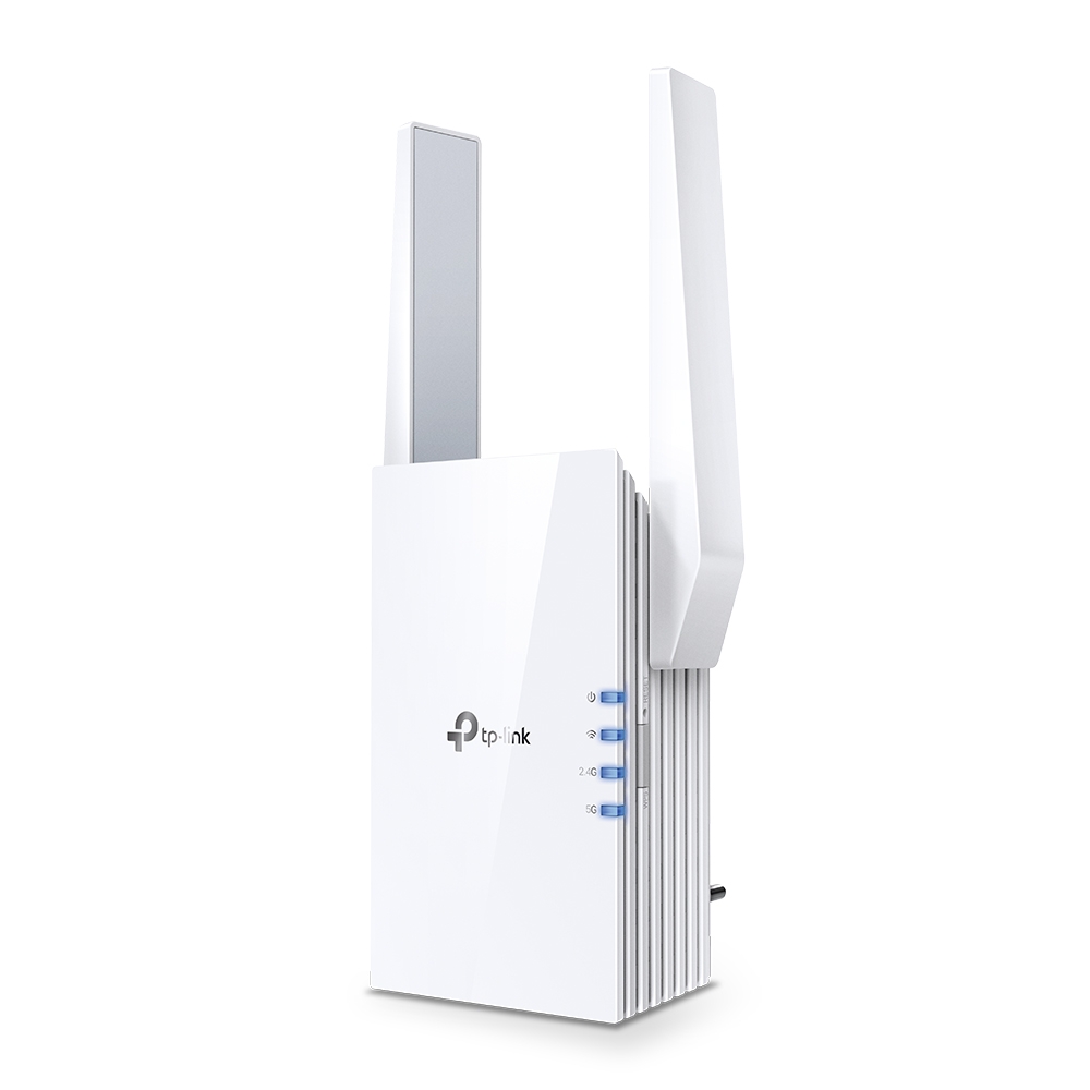 TP-Link RE605X Усилитель сигнала Wi-Fi AX1800, 2,4/5 ГГц, до 1775 Мбит/с, 1x1 Гбит/с