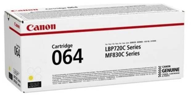 Картридж CANON 064 Y желтый, 5000 стр