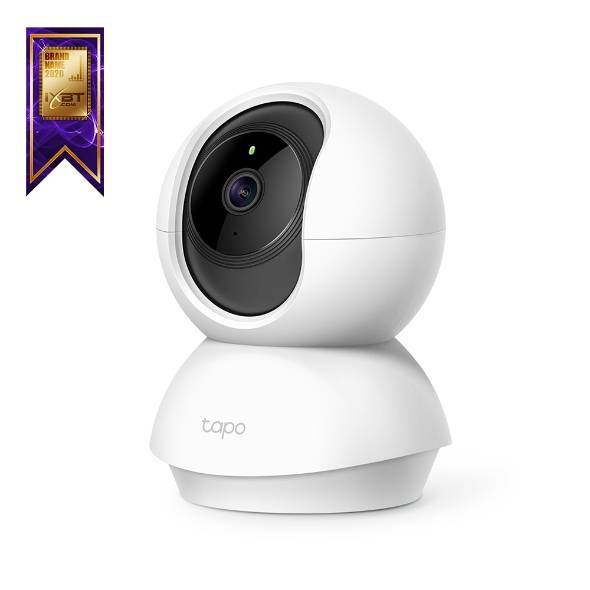 TP-Link Tapo C210 Домашняя поворотная Wi-Fi камера, 3 Мп (2304×1296), Wi-Fi 2,4 ГГц, вращение по горизонтали на 360°