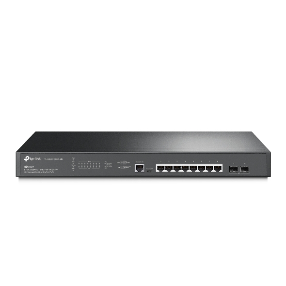 TP-Link SG3210XHP-M2 Omada управляемый PoE-коммутатор L2+ с 8 портами 2.5GBASE-T и 2 SFP+ слотами 10G