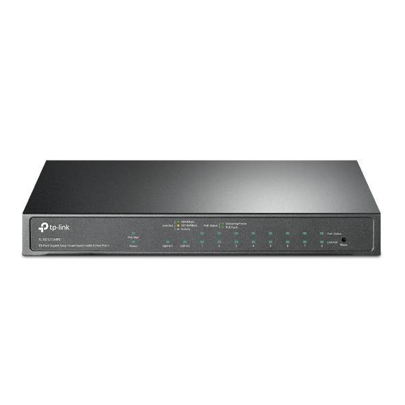 TP-Link TL-SG1210MPE Easy Smart 10-портовый гигабитный коммутатор с 8 портами PoE+