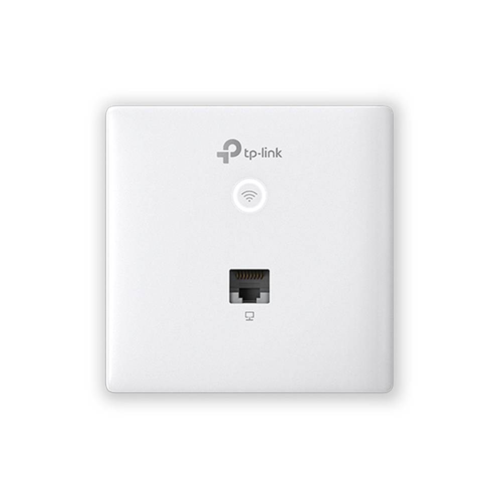 TP-Link EAP230-Wall Встраиваемая в стену двухдиапазонная точка доступа Wi-Fi AC1200, RJ45 2x1 Гбит/с, PoE, MU-MIMO