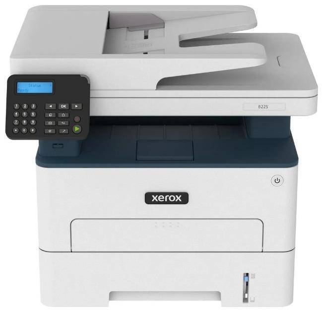 МФУ XEROX B225 ч/б, 34 стр/мин, A4, АПД, USB/Ethernet/WiFi direct, лоток подачи 250 листов