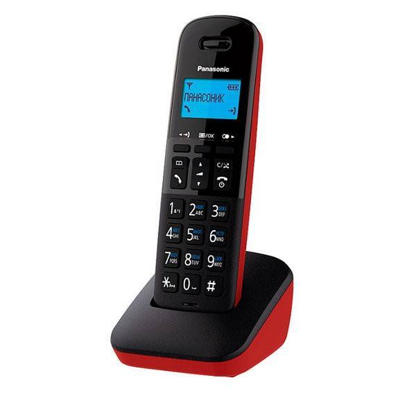 Р/телефон Panasonic KX-TGB610RUR (красный)