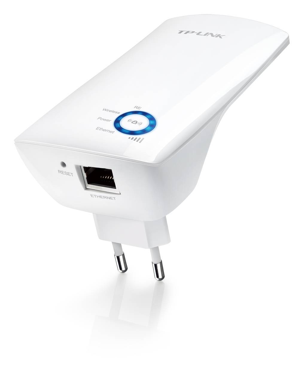 TP-Link TL-WA850RE Усилитель Wi-Fi сигнала N300, до 300 Мбит/с на 2,4 ГГц, 2 встроенные антенны, 1 порт 10/100 Мбит/с