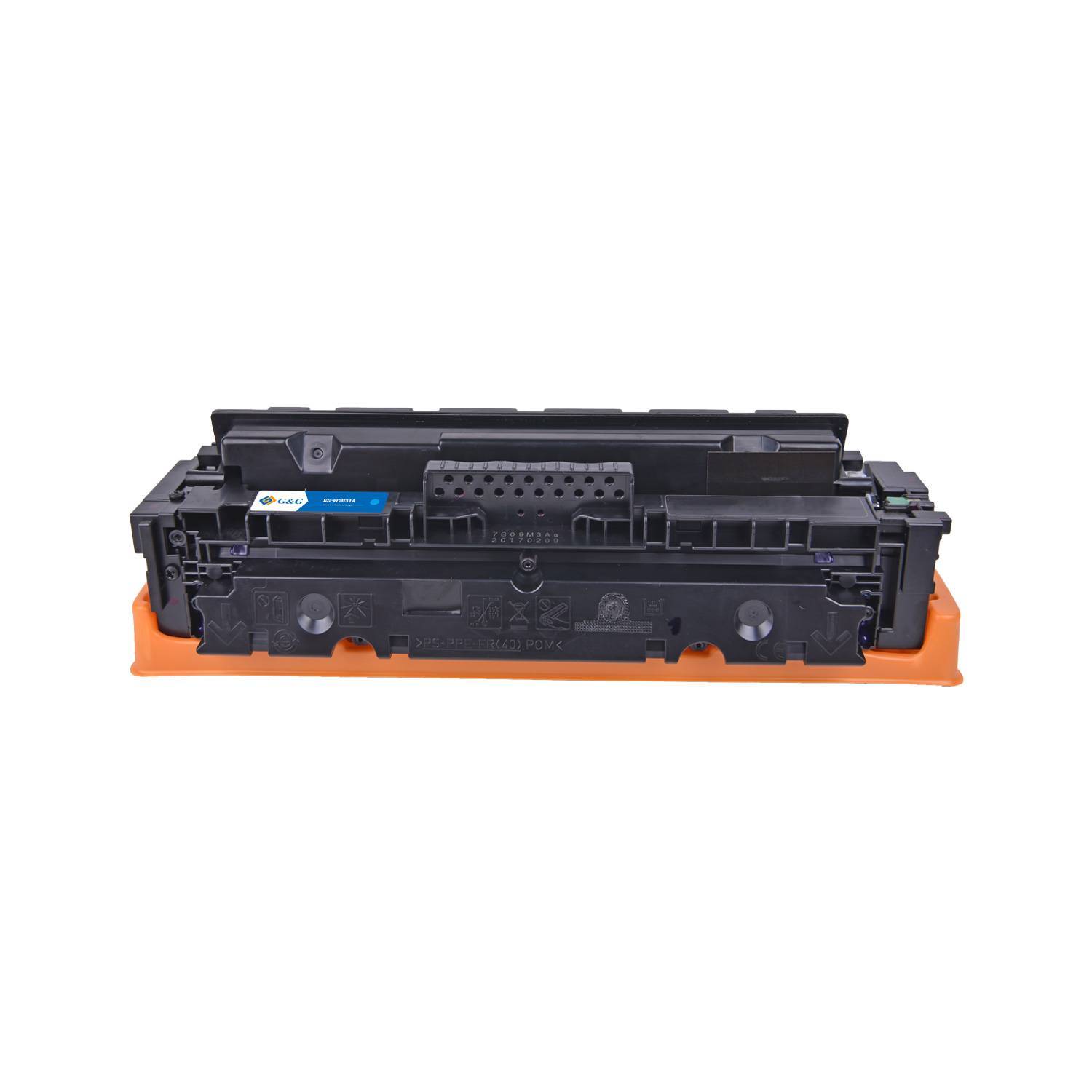 Картридж G&G, аналог HP W2031A/415A синий 2.1k с чипом