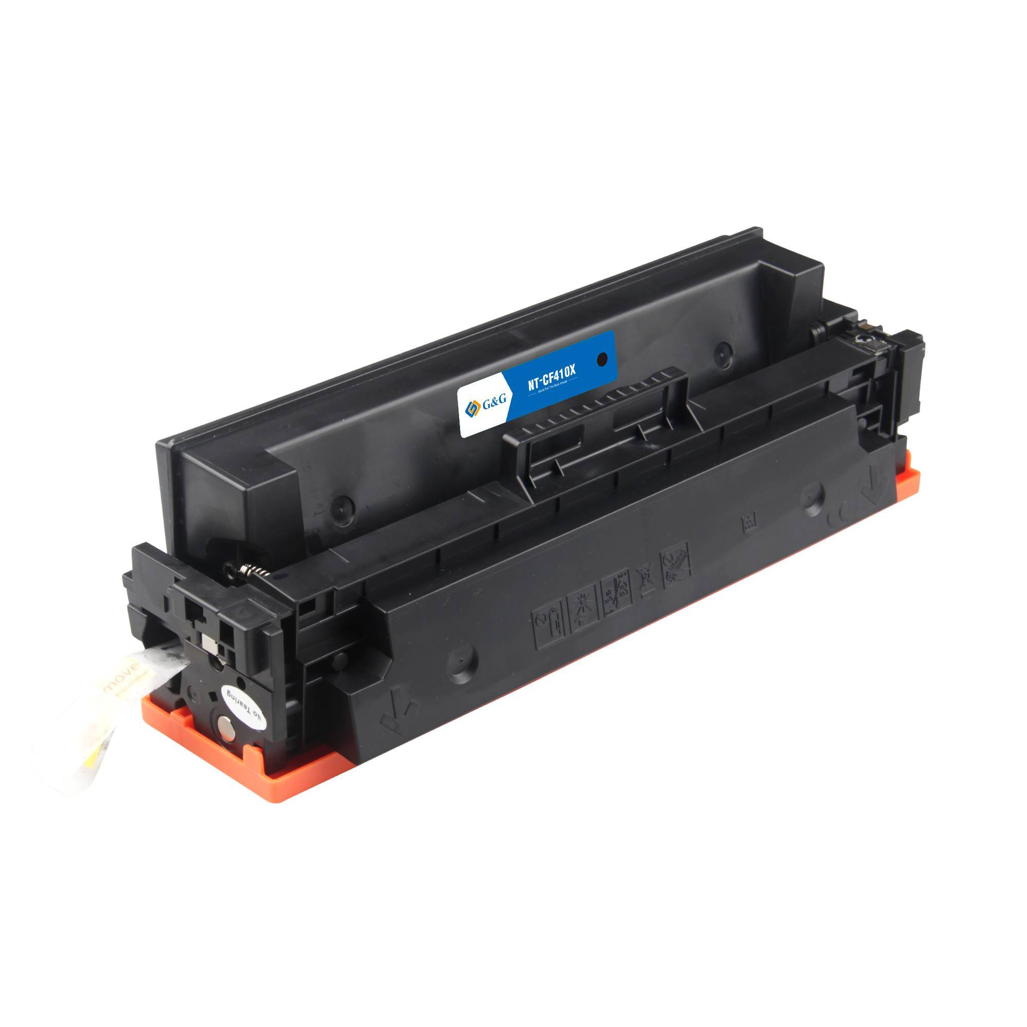 Картридж G&G, аналог HP CF411X синий 5k с чипом