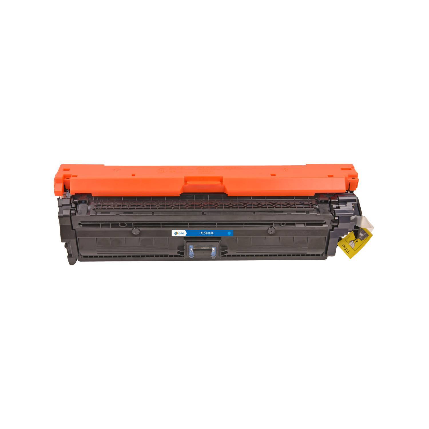Картридж G&G, аналог HP CE741A/307A синий 7.3k с чипом