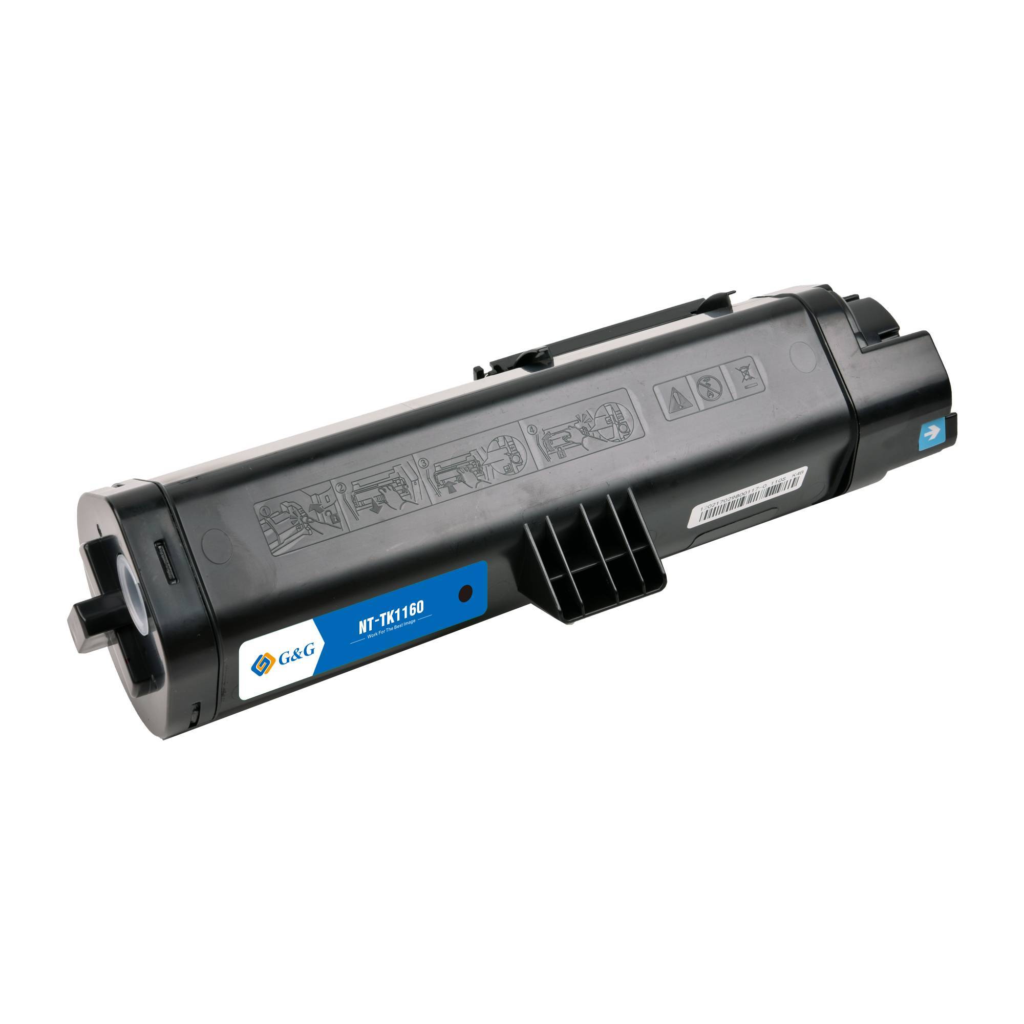 Тонер-картридж G&G, аналог Kyocera TK-1160 7.2k с чипом