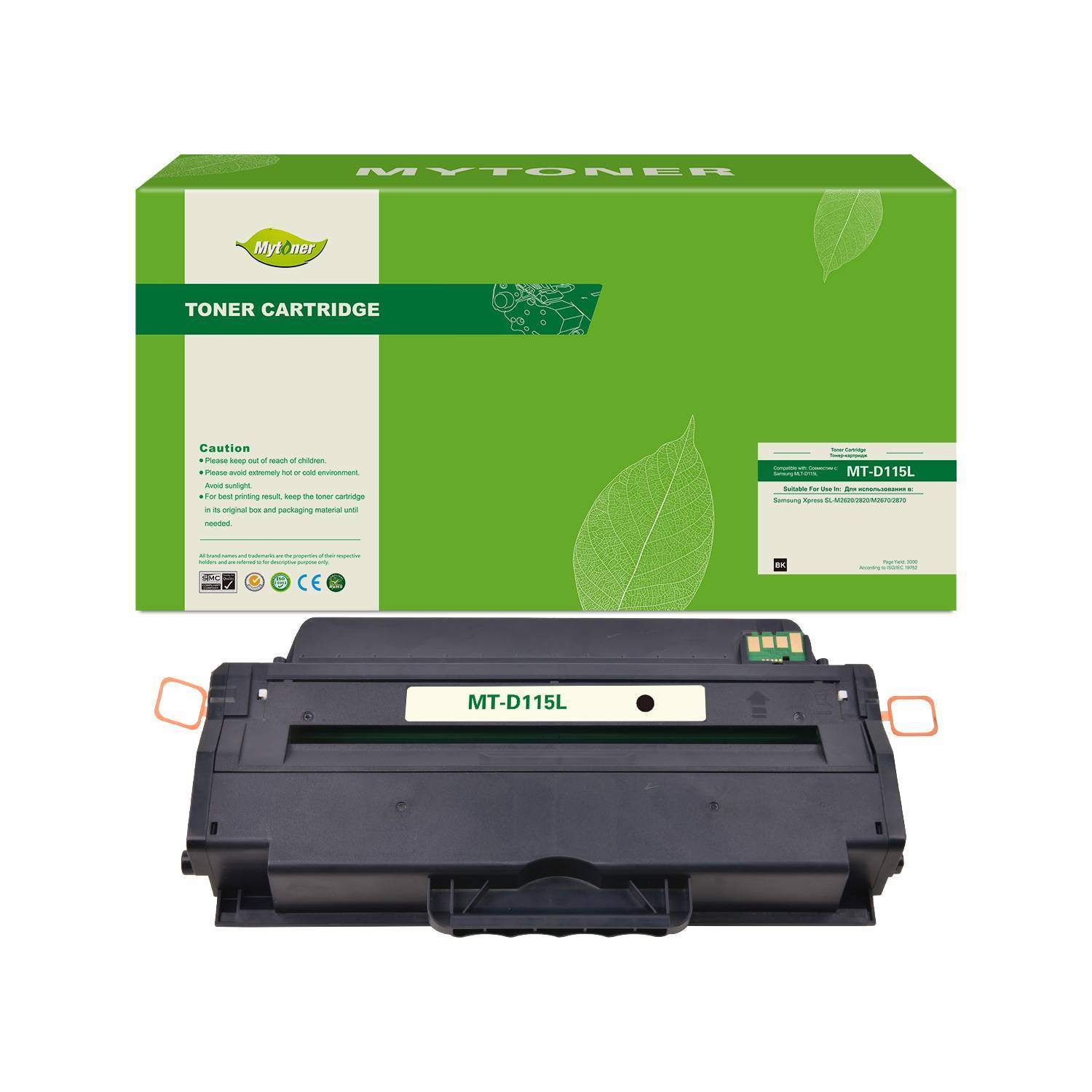 Тонер-картридж MyToner, аналог Samsung MLT-D115L 3k с чипом