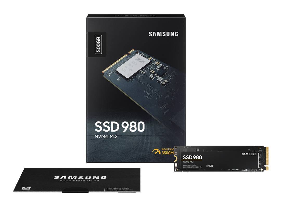 Твердотельный диск 500GB Samsung 980 EVO, M.2, PCI-E 3.0 x4, 3D MLC NAND [R/W - 3100/2600 MB/s]