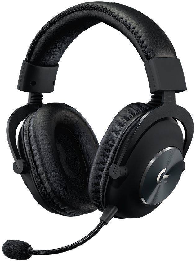Logitech Гарнитура игровая G Pro X, мониторные, Xbox One, PlayStation 4, звук 7.1, кабель 2 м, чёрный.
