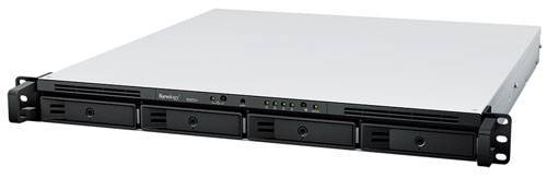 Synology RS822+ Сетевое хранилище 4x2.5"/3.5" SATA, AMD Ryzen V1500B/4x2.2GHz, 2GB DDR4, 4x1 Гбит/с, 2xUSB