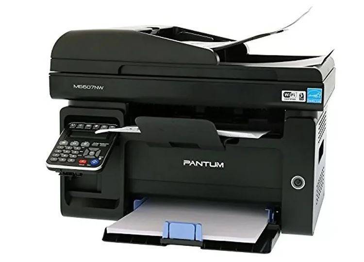 МФУ Pantum M6607NW (A4, 22стр / мин, 256Mb, LCD, лазерное, ADF35, WiFi, сеть, факс) "ТОЛЬКО ЧЕРЕЗ РЕГИСТРАЦИЮ"