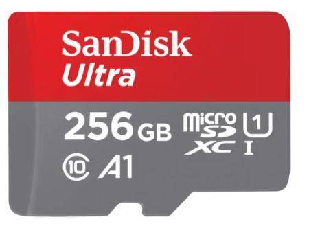 Флеш карта microSD 256GB SanDisk microSDXC Class 10 Ultra UHS-I U1 A1 150MB/s