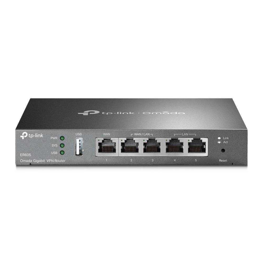 TP-Link ER605 (TL-R605) VPN-маршрутизатор Omada с гигабитными портами