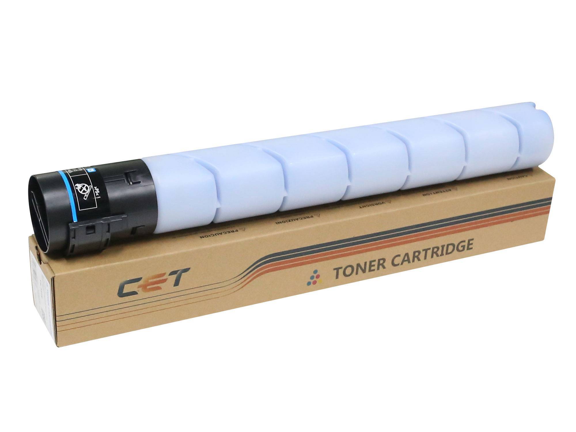 Тонер-картридж для KONICA MINOLTA Bizhub C224/C284/C364 Cyan (NF6) 514г, 25000 стр. (A33K430/A33K450/TN-321C) CET