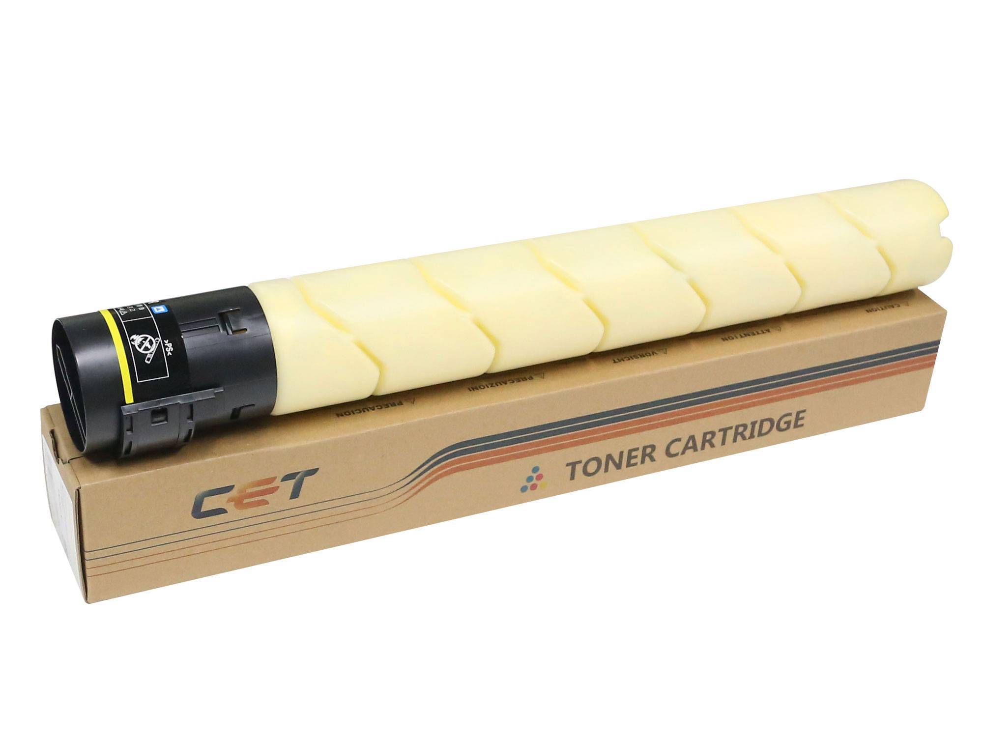 Тонер-картридж для KONICA MINOLTA Bizhub C224/C284/C364 Yellow (NF6) 527г, 25000 стр. (A33K230/A33K250/TN-321Y) CET