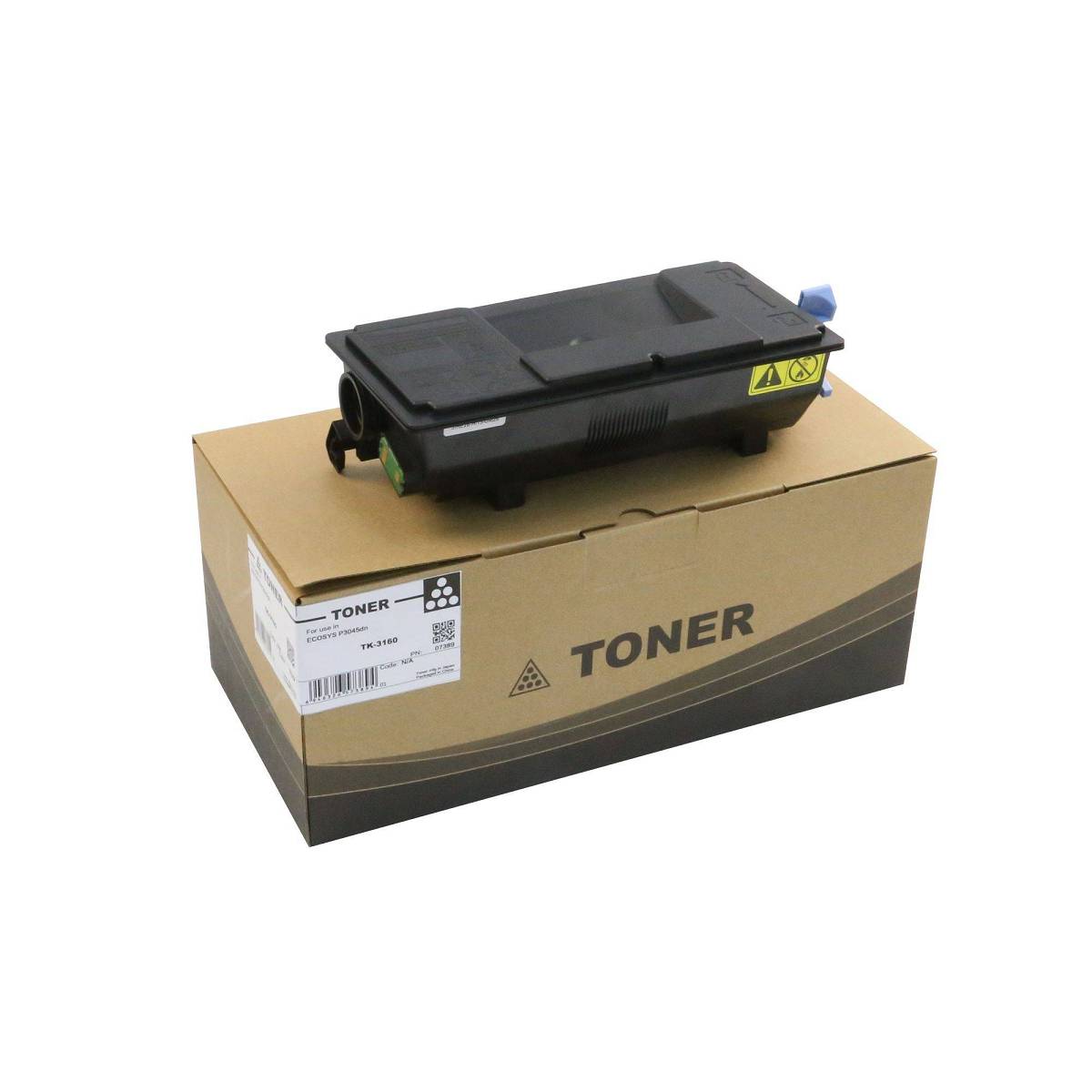 Тонер-картридж для KYOCERA ECOSYS P3045dn (PK10) 333г, 12500 стр. (TK-3160) CET