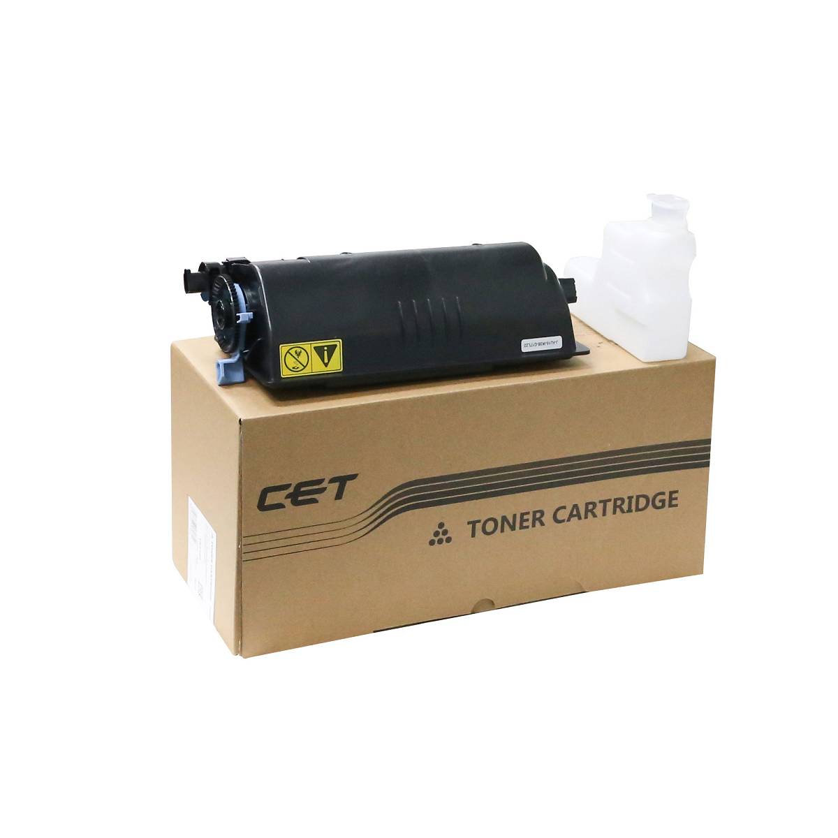 Тонер-картридж + бункер отработки для KYOCERA FS-2100D/2100DN (PK10) 330г, 12500 стр. (TK-3100) CET