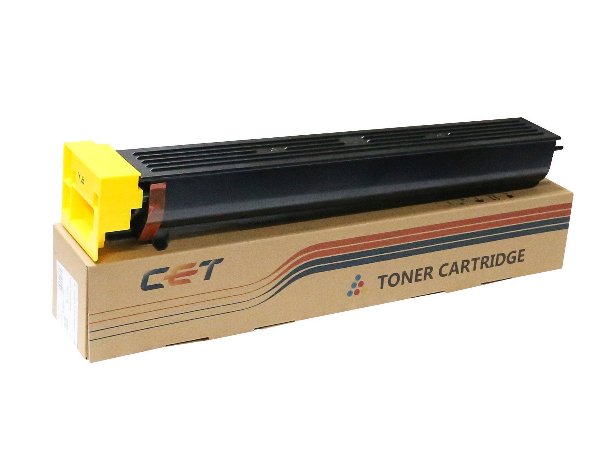 Тонер-картридж для KONICA MINOLTA Bizhub C452/C552/C652 Yellow 510г (TN-613Y/A0TM230) 30000стр. CET